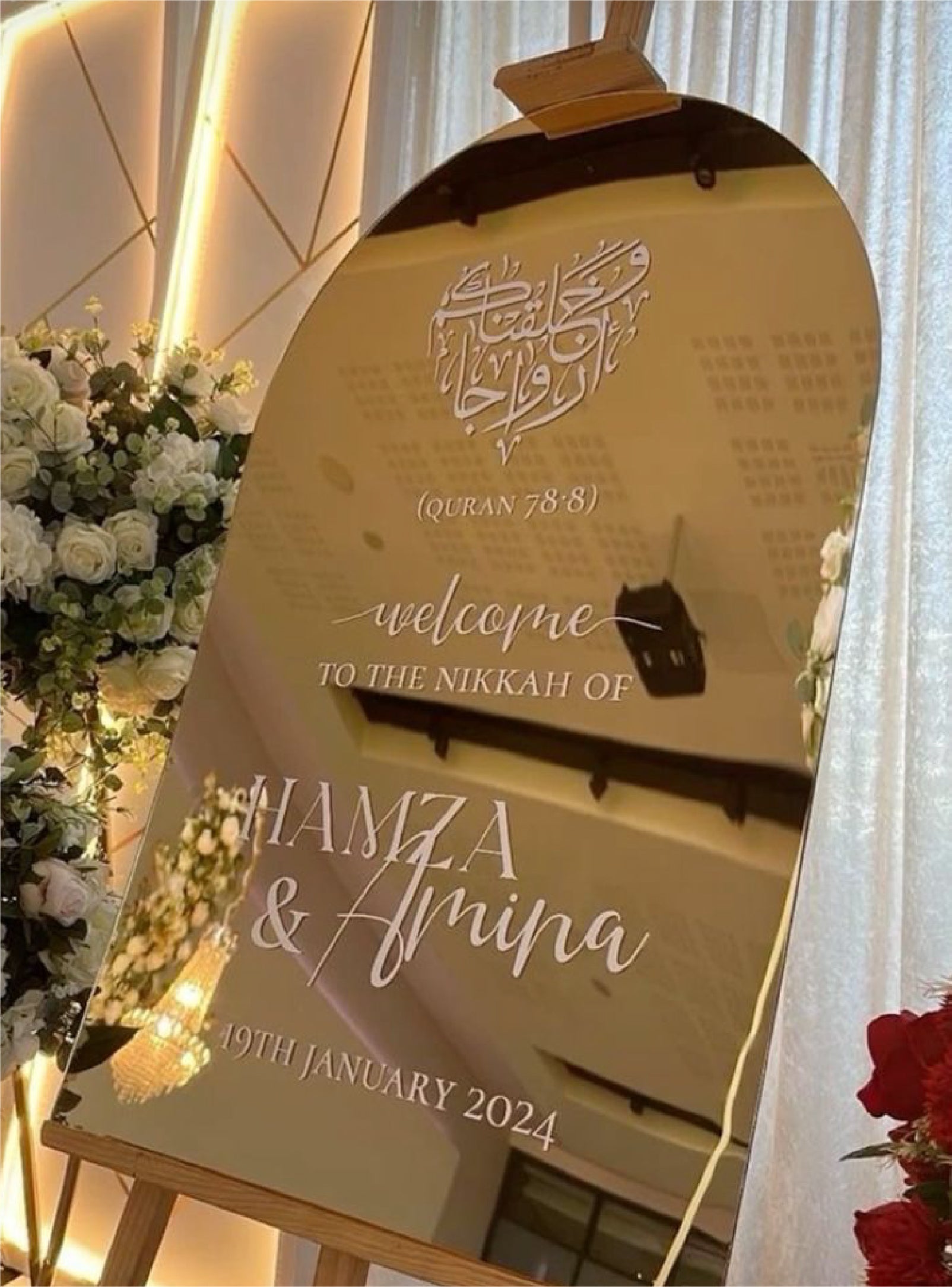 Handcrafted Personalized Welcome Board – Custom Acrylic Design